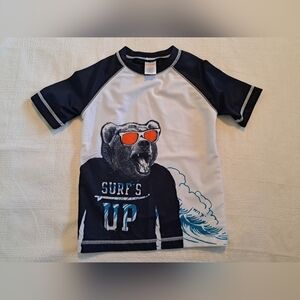 Gymboree Outlet boys size 4 swim rash guard EUC